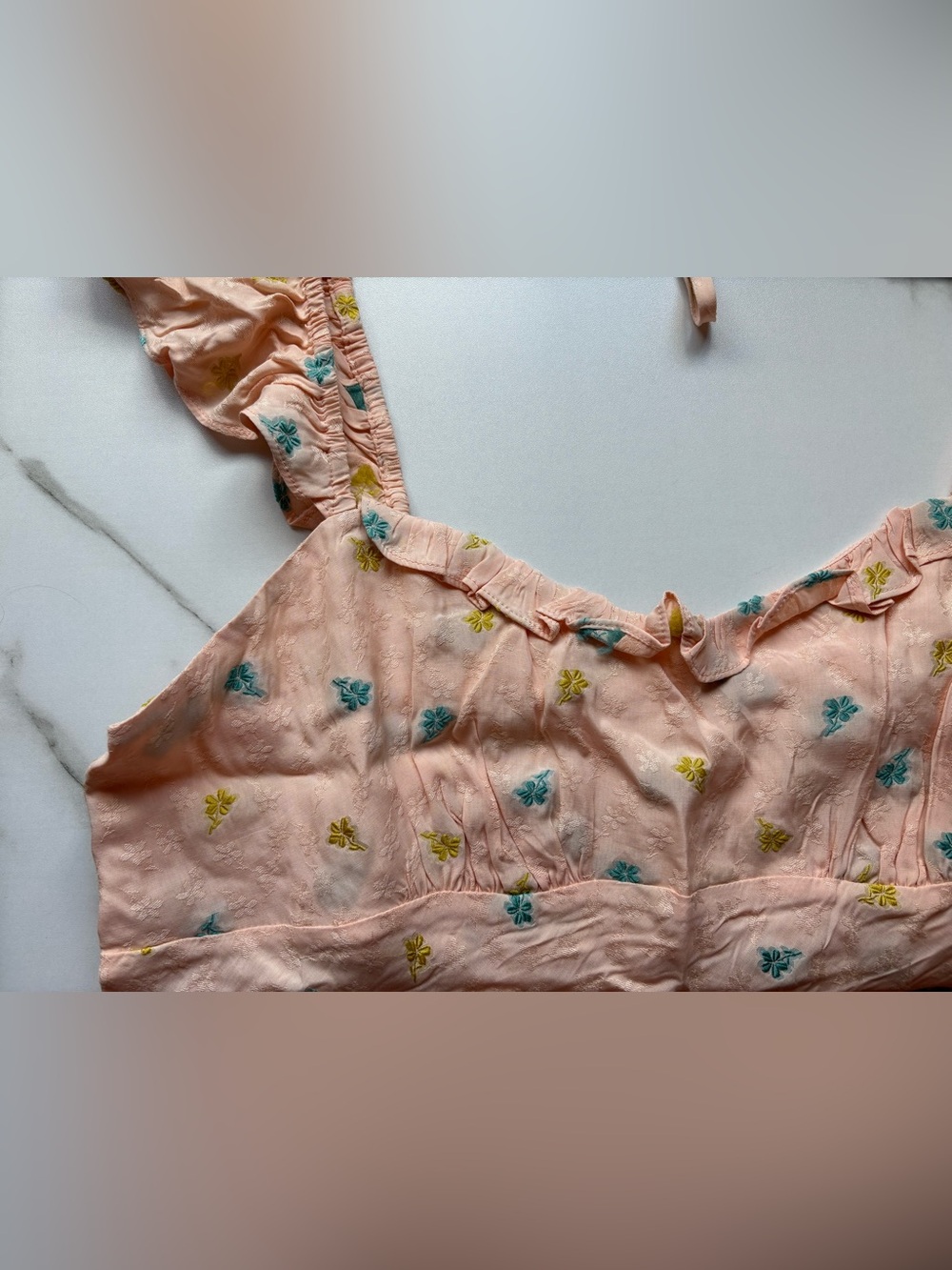Anthropologie Scallop Babydoll Dress - Picture 3 of 4